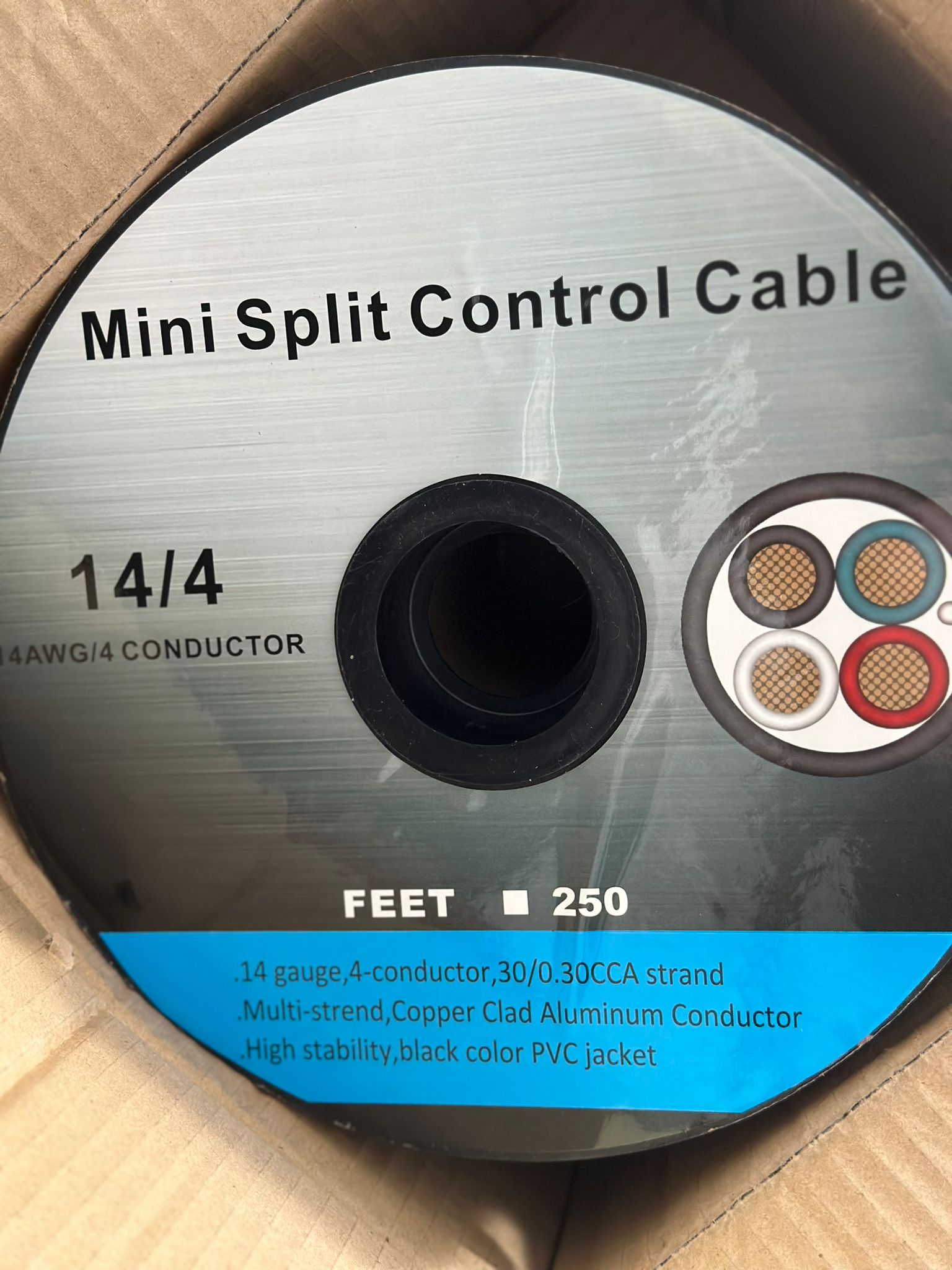 Mini Split Control Cable 14/4 GSP