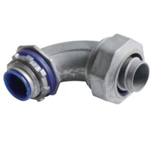 1/2" Plastic Liquid Tight 90-Degree Connector GSP