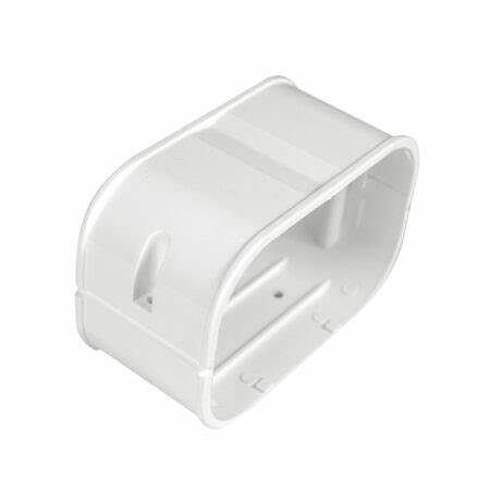 Coupling 4" WHITE GSP